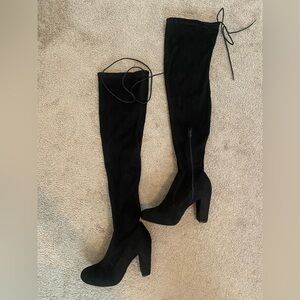 Fashion nova thigh boots